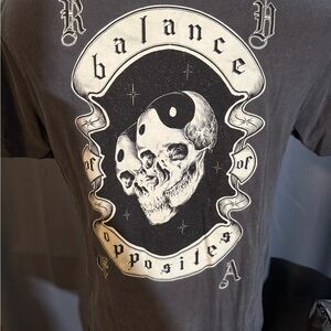 RVCA Black Graphic T-Shirt